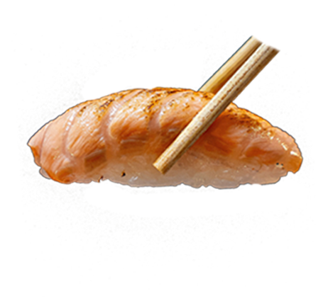 Nigiri de Salmão Braseado