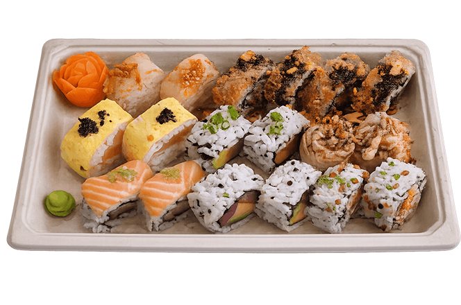 Caixa Premium com Sushi Fritos