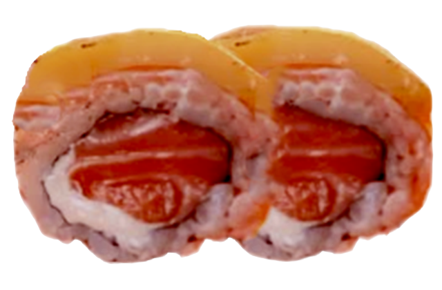 Uramaki Salmão e Queijo